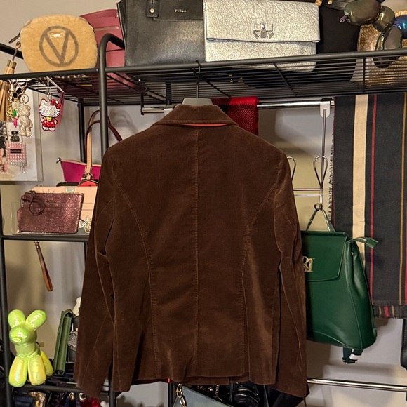 Michael Kors Women's Chocolate Pea Coat - Picture 8 of 8